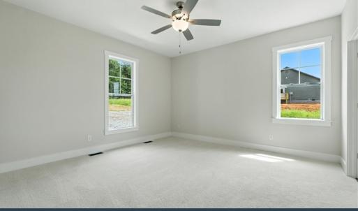Primary Bedroom, 1st Floor, Ceiling Fan, Carpet