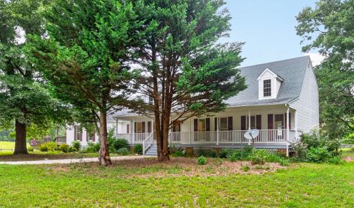 Side view of house