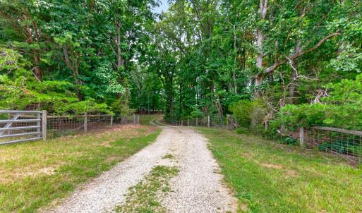 Driveway into property