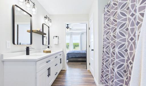 Primary Bathroom, Ensuite Bath with Double Vanity and Functional Layout designed for everyday comfort.