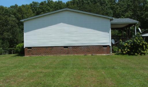 View of west side of home