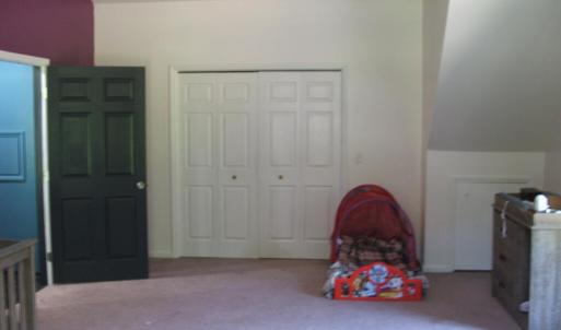 One of two bedrooms  on second level