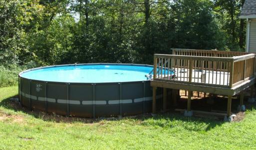 Above-ground pool