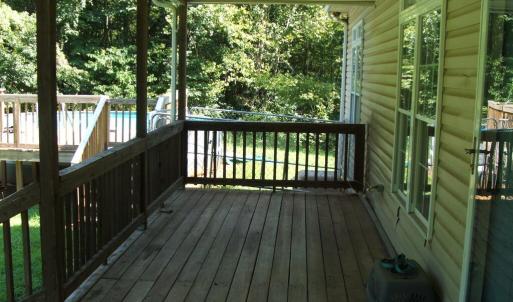 Covered front porch