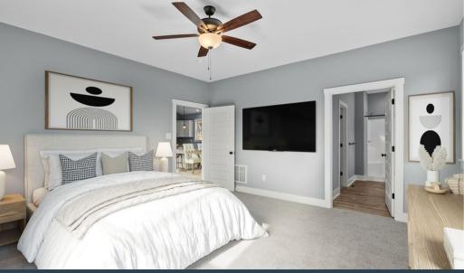 Primary Bedroom, Primary Bedroom Staged