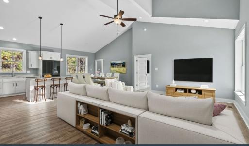 Great Room, Great Room Staged