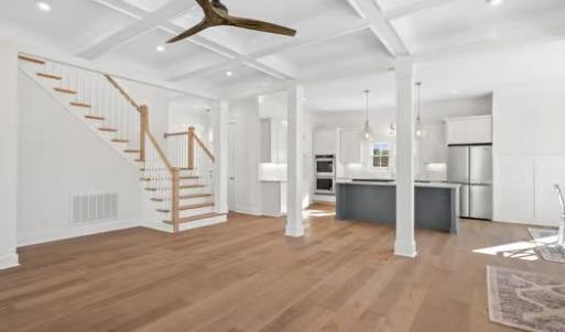 Desirable Open Floor Plan