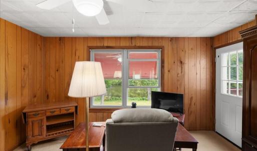 Sitting Area overlooking Lake, This sitting area has a stimulating view of the lake, and a door connects the bedroom to a private porch.