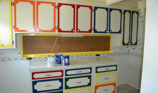 lower level hobby room