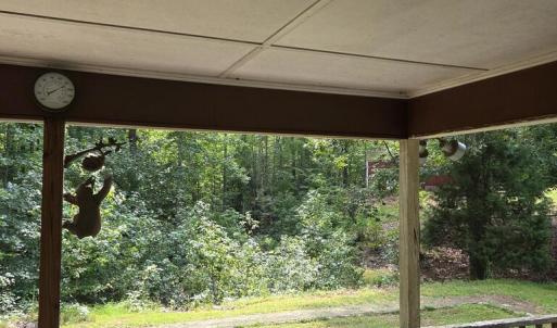View from Covered Porch