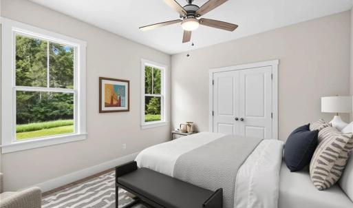 Bedroom, Staged Bedroom