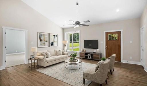 Great Room, Staged Great Room