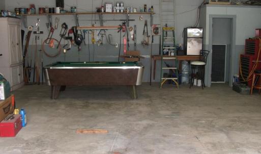 Anothe interior view of garage/shop bldg.