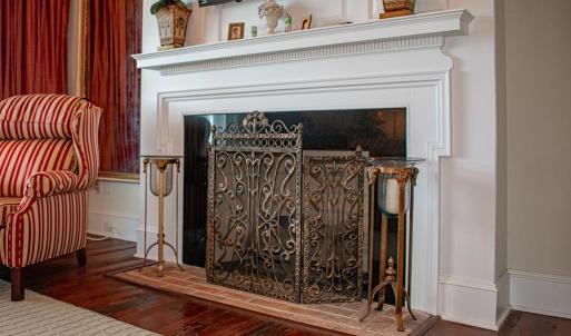 Fireplace of owner's suite