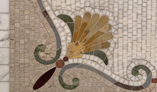 Breathtaking details of mosaic