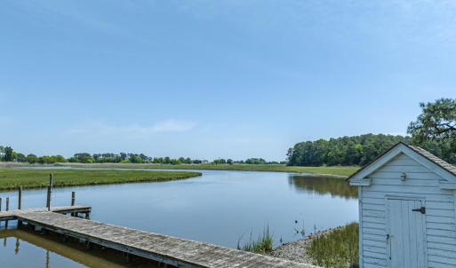 Private dock and Boathouse