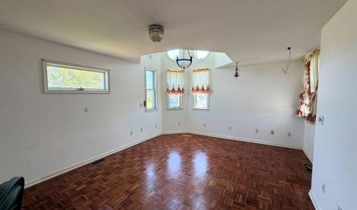 Studio leads out to veranda