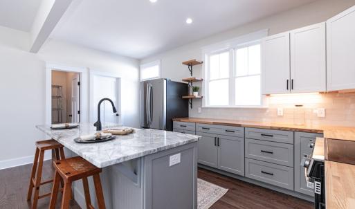 Kitchen island with seating
