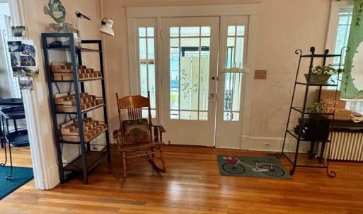 Living room looking towards sun porch