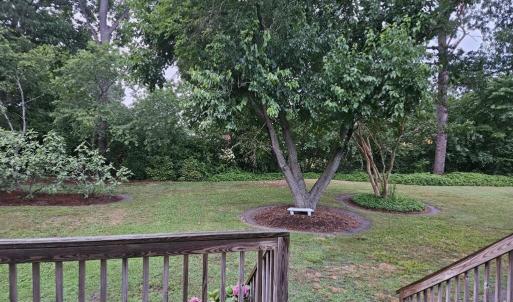 Private backyard from both bedrooms