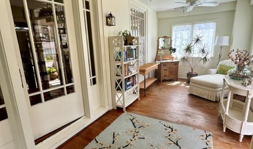 Enclosed front porch