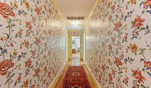 2nd floor hallway leading to bedrooms 3 and 4
