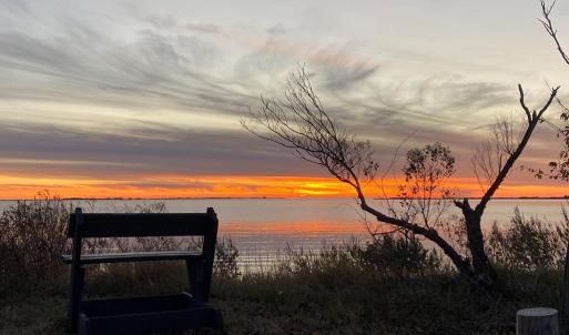 sunset at the boat launch