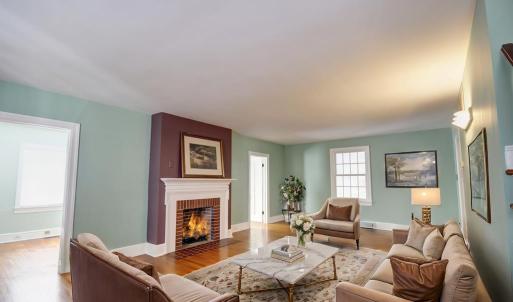 virtual staged living room