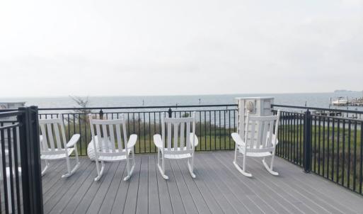 Deck at club house pool