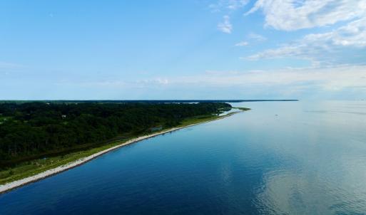 Private community beach on the Chesapeake Bay