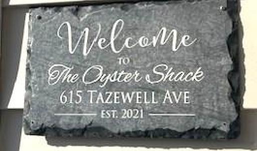 The Oyster Shack Plaque