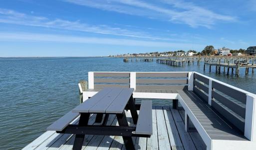 Bench on the dock
