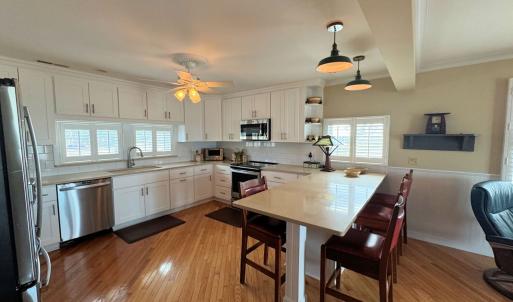 2nd Level Kitchen area