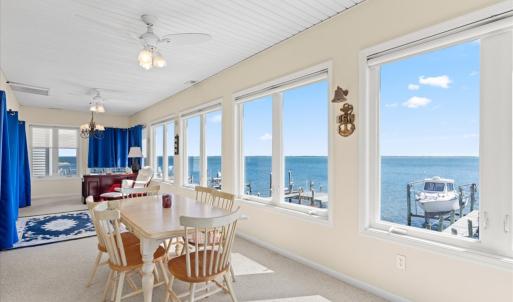 Waterfront Family/Sunroom with Views galore.