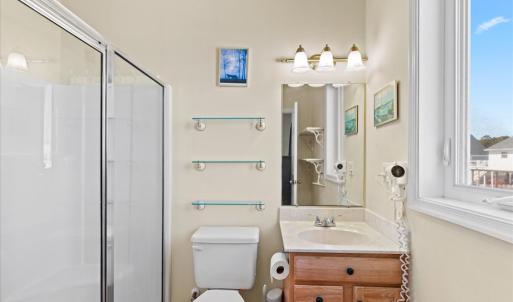 Primary Attached Bath with Walk-in Shower.