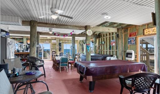 Ground Level is enclosed Party Room/Tiki Bar!