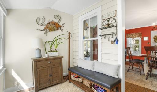 Entrance porch