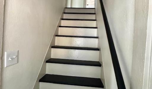stairs to 3 bedrooms