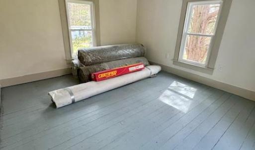 bedroom 3 - carpet to be installed