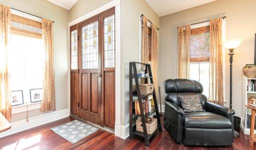 Back Door - Stained glass