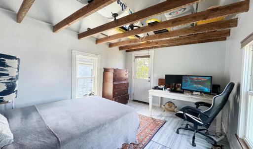 Primary Bedroom.  Upstairs.