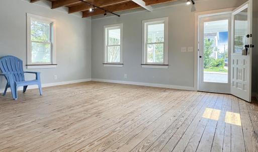 Downstairs Living Room.  Not Staged with Furniture