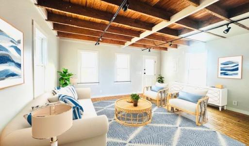 Downstairs Living Room.  Facing East