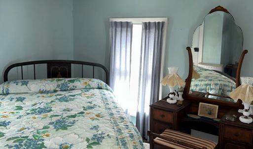 Bedroom at the top of the stairs