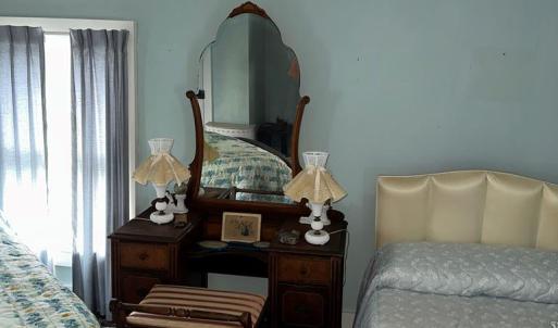 Bedroom at the top of the stairs