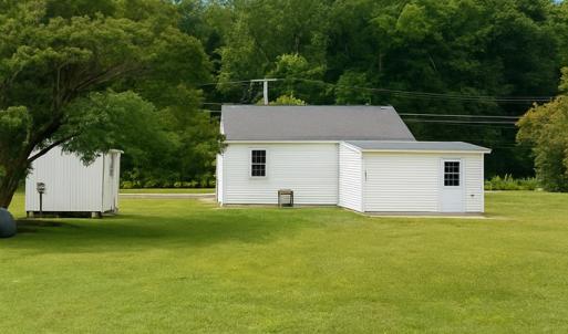 Open yard.  Room for a garden