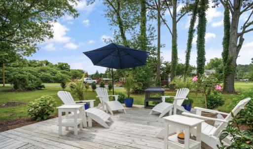 Back deck