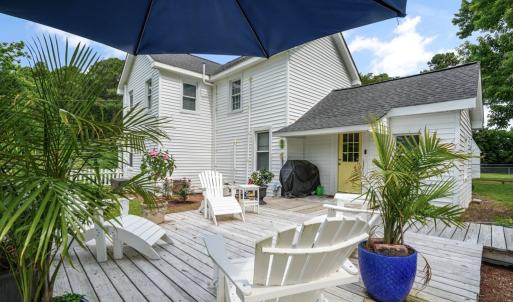 Back deck