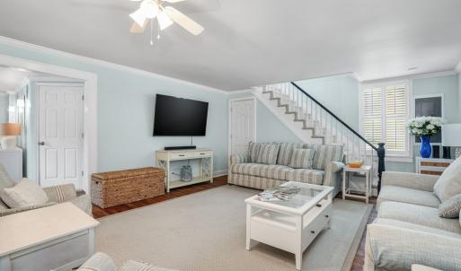 Living Room, Storage under the stairs