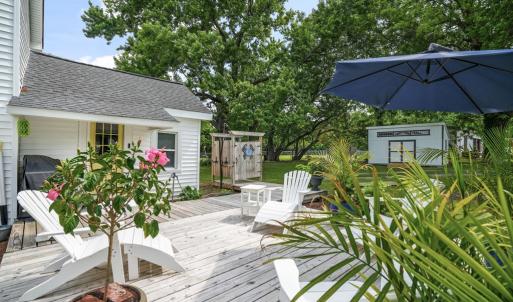 Back deck